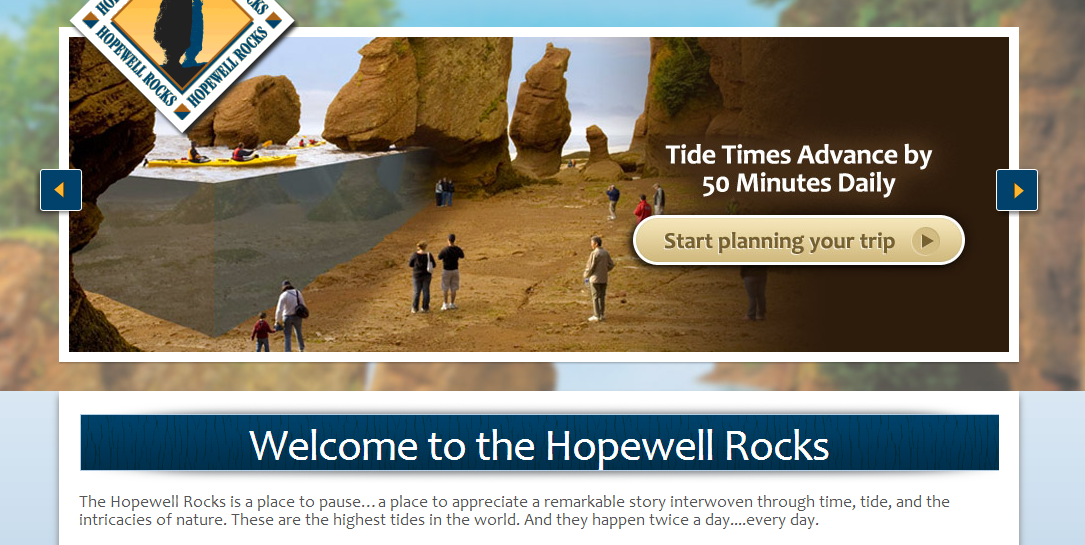 TheHopeWellrocks:加拿大好望角岩石旅游地官网